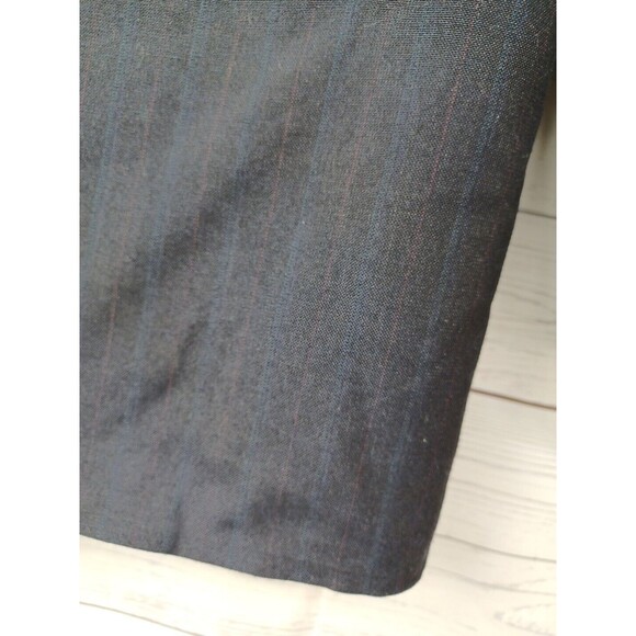 Charles Klein Boys Blazer Jacket Navyblue Double Breasted Sz 12 - Picture 5 of 11